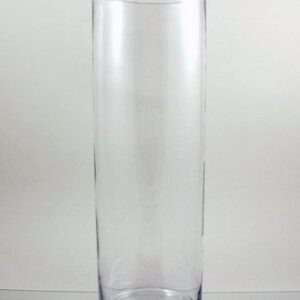 Cylinder Glass Vase 6x18"