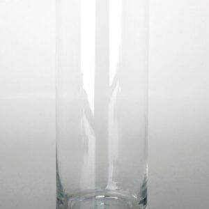Cylinder Glass Vase 6x24"