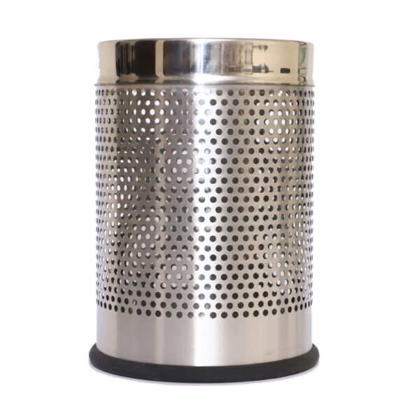 perforated open dustbin 7ltr