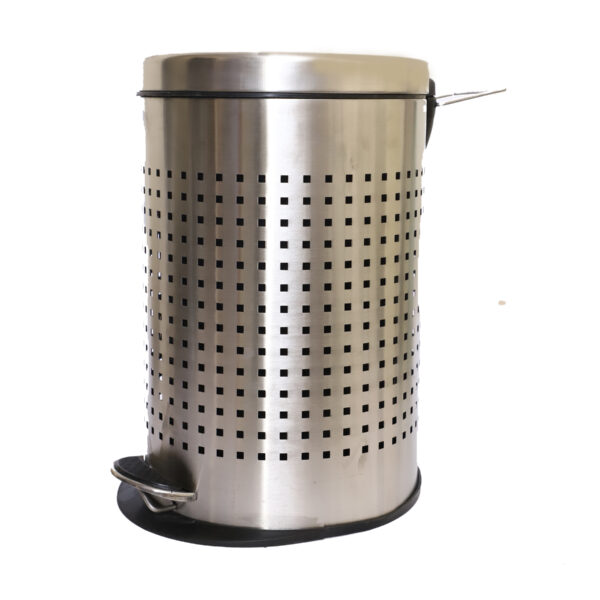 perforated pedal dustbin 11ltr