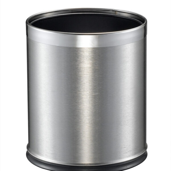 SS 202 double layer dustbin 5ltr